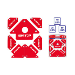 EMTOP JUEGO DE 7 ESCUADRAS MAGNETICA PARA SOLDAR EMWH7002