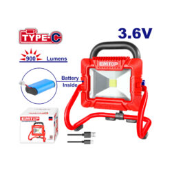 EMTOP LAMPARA DE TRABAJO LED 3.6V LI-ION PORTABLE ELWL4415