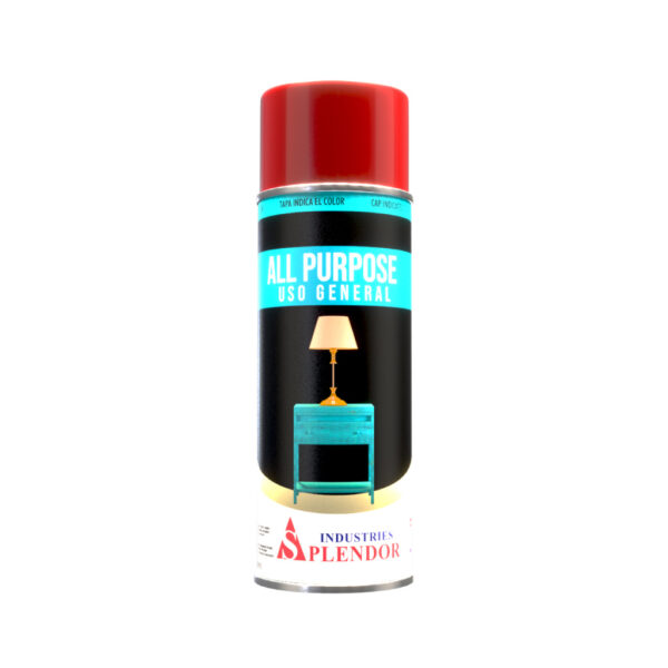 PINTURA SPRAY SPLENDOR USO GENERAL ROJO SUZUKI 400ML #131
