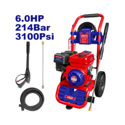EMTOP HIDROLAVADORA A GASOLINA 3100PSI 2.3 GPM 6.0HP EHPWG6001