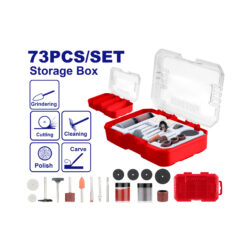 EMTOP JUEGO DE 73 ACCESORIOS PARA MOTOTOOL EAKMG7072