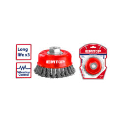 EMTOP CEPILLO COPA TRENZADO 4" ULWCB21005
