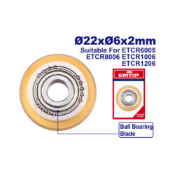 0016954_1 EMTOP REPUESTO CUCHILLA PARA CORTADORA DE CERAMICA ETCR6005 (22 X 6 X 2 MM) ETCR6005B