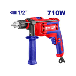 EMTOP TALADRO PERCUTOR 1/2" (13 MM) 710W 0-2800RPM VELOCIDAD VARIABLE ULMDL0716